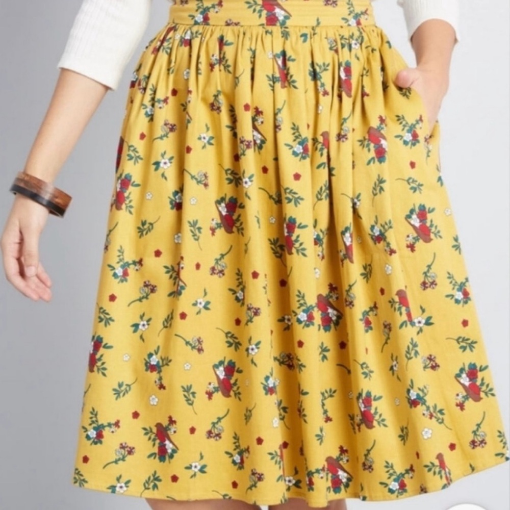ModCloth Spring Robin Skirt